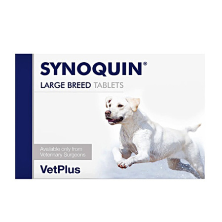 Συμπλήρωμα διατροφής για υγιείς χόνδρους κ' αρθρώσεις και βελτίωση της κινητικότητας σε σκύλους - Synoquin Large (30 δισκία)