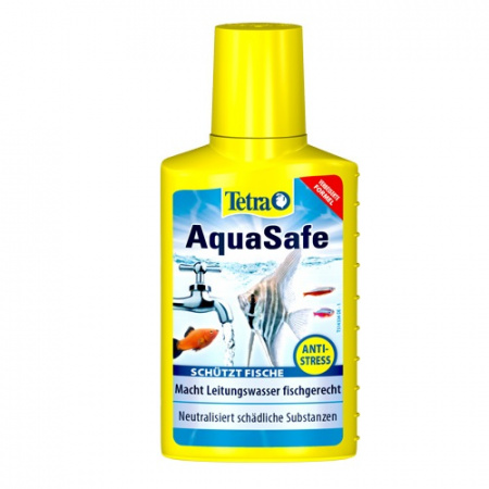 Διάλυμα για να γίνει το νερό της βρύσης κατάλληλο για το ενυδρείο - Tetra Aqua Safe 100ml