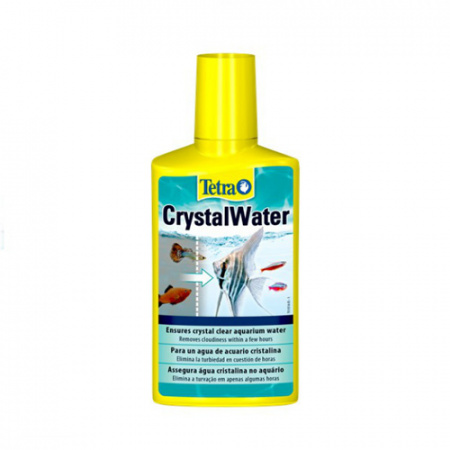 Βελτιωτικό νερού για τον άμεσο και εύκολο καθαρισμό του θολού νερού - Tetra Crystalwater 250ml