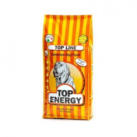 Πλήρης αφράτη τροφή για ενήλικους σκύλους - Top Line Energy 18kg