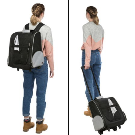 Σακίδιο πλάτης για κατοικίδια με ρόδες και λαβή - Trixie Backpack Trolley 