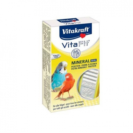 Πέτρα ασβεστίου για καναρίνια και παπαγαλάκια - Vitakraft Vita-Fit Mini 35g