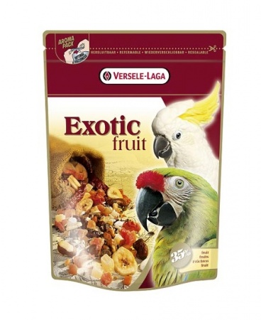 Βασική Τροφή για Παπαγάλους με εξωτικά φρούτα και σπόρους - Versele Laga Exotic Fruit 600g