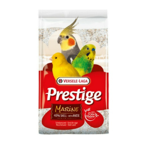 Άμμος πτηνών από λευκά κοχύλια και ιχνοστοιχεία για υπόστρωμα και κατανάλωση - Versele Laga Premium Prestige Marine 25kg