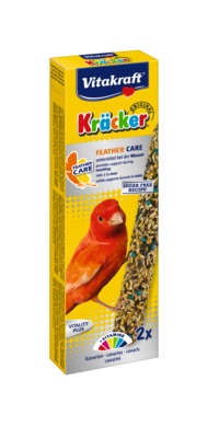 Λιχουδιές κράκερ για καναρίνια για ενίσχυση του φτερώματος - Vitakraft Kracker (2 τεμάχια)